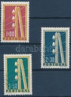 ** 1955 100 éves A Távirászat Sor Mi 844-846 - Andere & Zonder Classificatie