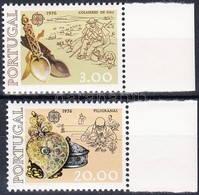 ** 1976 Europa CEPT ívszéli Sor Mi 1311-1312 - Andere & Zonder Classificatie