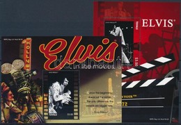 ** 2012 Elvis A Filmvásznon 4 Db-os Blokksor Mi 188-191 - Altri & Non Classificati