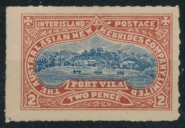* 1897 Port Vila Magán Hajóposta Mi II - Altri & Non Classificati