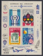 (*) 1976 UPU; Olimpia,labdarúgó Vb, VIT Blokk (Mi 1402-1405 Blokk Formában) - Autres & Non Classés