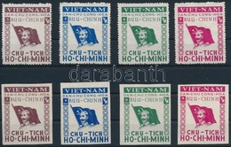 (*) ~1950 Ho Chi Minh Fogazott és Vágott Sor - Altri & Non Classificati