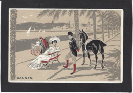 CPA Alpes Maritimes 06 Cannes Lithographie Non Circulé édition Du Petit Marseillais - Cannes