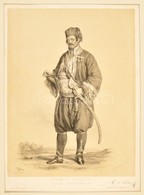 1849 Stevan Petrović Knićanin (1807-1855) Szerb Politikus, Katonatiszt. Az 1848-49-es Forradalom és Szabadságharc Ellen  - Stiche & Gravuren