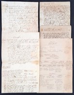 Cca 1737-1818 A Boor Család Iratai, Viaszpecsétes Levelek, Családfa, 58 Db - Unclassified