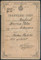 1896 Igazolási Jegy Lókupec Részére - Zonder Classificatie