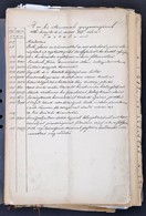 1886 A Magyar Királyi Államvasutak Igazgatósági üléseinek Jegyzőkönyvei. Összesen 20 ülési Jegyzőkönyv, Az Igazgatóság Ü - Non Classés