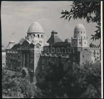 Cca 1940 Budapest, Dunai Látkép és A Gellért Fürdő-Szálló épülete, 2 Db Dömös Feliratú, Vintage Fotó, Mindkettő Publikál - Sonstige & Ohne Zuordnung