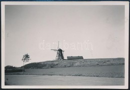 Cca 1930 Szélmalom, Fotó, 6×9 Cm / Windmill - Autres & Non Classés