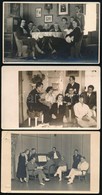 Cca 1927-1938 Csoportképek, 5 Db Fotó, Egy Részük Hátulján Feliratozva, 9×14 Cm - Sonstige & Ohne Zuordnung