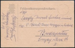 1914 A Szerb Harctérről írt Tábori Postai Levelezőlap, Rendkívül érdekes Részlettel  A Drina-Száva Menti Harcokkal Kapcs - Other & Unclassified