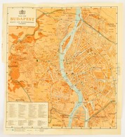 Plan Von Budapest Haupt- Und Residenzstadt Ungarns, Térképmelléklet, 49×44 Cm - Autres & Non Classés