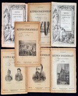 1890-1895 Képes Folyóirat. Vasárnapi Újság Füzetekben. 7 Száma. Szerk.: Nagy Miklós. Az Egyik Borító Hátoldala Hiányzik, - Unclassified