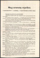 1898 Magyarország Népeihez. Kossuth Lajos 1848. December 22-i Kiáltványának Facsimiléje, A Magyar Nemzet Története 10. K - Non Classificati