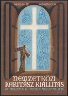 1938 Nemzetközi Karitász Kiállítás Műsorfüzet Gebhardt és Márton Grafikával, Képekkel - Non Classés