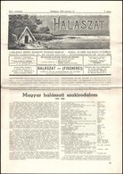 1944 Halászat. XLV. évf. 3 Sz., 1944. Márc. 15., Szerk.: Ifj. Dr. Szabó Zoltán. Segédszerk.: Dr. Jaczó Imre. Kiadja: Ors - Sin Clasificación