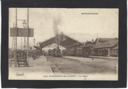 CPA Allier 03 Saint Germain De Fossés Gare Station Chemin De Fer Train écrite - Autres & Non Classés