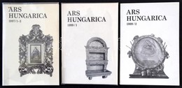 Ars Hungarica XXV. évf. 1997/1-2., és XXVII. évf. 1999/1-2. Szerk.: Timár Árpád. Kiadói Papírkötésekben, Az Egyikben Int - Zonder Classificatie