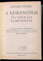 Lénárd Endre: A Keskenyfilm Technikája és Művészete. Budapest, Cca. 1942. Hatschek és Farkas (HAFA) Félvászon Kötésben 5 - Ohne Zuordnung
