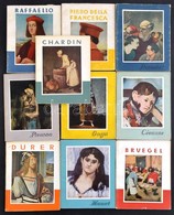 A Művészet Kiskönyvtára 10 Kötete: Raffaelo, Daumier, Chardin, Bruegel, Piero Della Francesca, Manet, Dürer, Picasso, Cé - Ohne Zuordnung