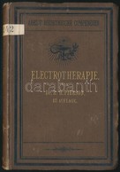Dr. R. H. PIerson: Compendium Der Electroterapie. Leipzig, 1882, Verlag Von Ambr. Abel., VIII+227 P. Német Nyelven. Szöv - Unclassified