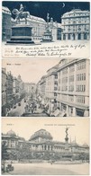 ** * 50 Db RÉGI Külföldi Városképes Lap, Sok Bécs / 50 Pre-1945 European Town-view Postcards, Many Wien (Vienna) - Unclassified