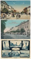 ** * 25 Db RÉGI Magyar Városképes Lap Jobbakkal, Közte 7 Modern Lap / 25 Pre-1945 Hungarian Town-view Postcards With Bet - Unclassified