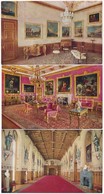 ** 6 Db Régi Megíratlan Raphael Tuck & Sons 'Oilette' Képeslap A Windsor Kastélyról / 6 Pre-1945 Unused Raphael Tuck & S - Unclassified