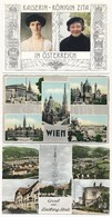 ** * 14 Db MODERN Német és Osztrák Városképes Lap / 14 MODERN German And Austrian Town-view Postcards - Non Classificati