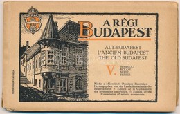 ** Budapest. A Régi Budapest 5. Sorozat. Kiadja A Műemlékek Országos Bizottsága - Képeslapfüzet 13 Képeslappal / Postcar - Zonder Classificatie