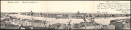 T2/T3 1903 Budapest, Kihajtható 3-részes Panorámalap - Sin Clasificación