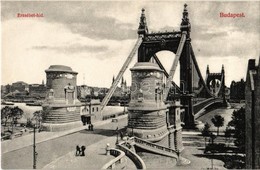 ** T1 Budapest, Erzsébet Híd. Divald Károly 1189-1908. - Sin Clasificación
