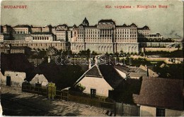 T2/T3 1916 Budapest I. Királyi Vár, Tabán. S.D.M. 46c (EK) - Zonder Classificatie