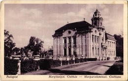 ** T2/T3 Budapest XIII. Margitszigeti Clubház (EK) - Unclassified