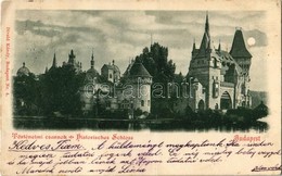 T2/T3 1899 Budapest XIV. Városliget, Történelmi Csarnok, Vajdahunyad Vára. Divald Károly 4. (EK) - Unclassified