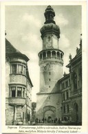 T2 1921 Sopron, Várostorony, Storno-palota Ahol Mátyás Király 2 Hónapig Haldoklott - Unclassified