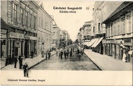 T2 1905 Szeged, Kárász Utca, Vasváry Lajos üzlete - Zonder Classificatie