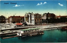 T2 1916 Szeged, Tisza-part, Kultúrpalota, úszóház - Zonder Classificatie