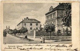 * T3/T4 1907 Szombathely, Gyalogsági Laktanya, Villamos. Divald Károly 1. Sz. (r) - Zonder Classificatie