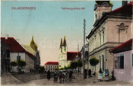 T2 1927 Zalaegerszeg, Vármegyeház Tér, Templom - Ohne Zuordnung