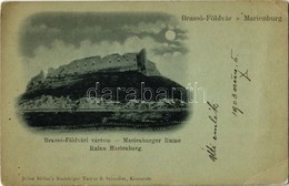 * T2/T3 1903 Barcaföldvár, Marienburg, Feldioara; Brassó-Földvári Várrom. Julius Müller's Nachfolger Tartler & Schreiber - Non Classés