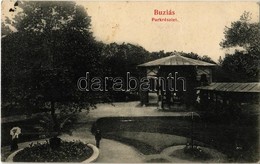 T2/T3 1906 Buziásfürdő, Buziás; Park és József Forrás. Francz Testvérek Kiadása / Park, Thermal Spring, Spa (EK) - Non Classés