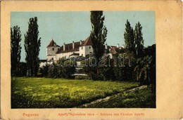 T2/T3 1913 Fogaras, Fagaras; Apaffy (Apafi) Fejedelem Vára. Kiadja Thierfeld Dávid / Schloss Des Fürsten Apaffy / Castle - Sin Clasificación