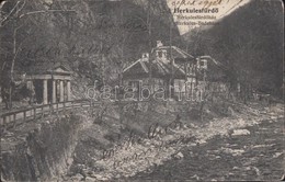 * T2/T3 1905 Herkulesfürdő, Baile Herculane; Herkules-fürdőház / Herkules-Badehaus / Spa (EK) - Ohne Zuordnung