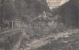 * T2/T3 1905 Herkulesfürdő, Baile Herculane; Herkules-fürdőház / Herkules-Badehaus / Spa (EK) - Unclassified