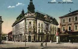 ** T2/T3 Kolozsvár, Cluj; New York Szálloda, Schuster üzlete / Hotel, Shop  (EK) - Non Classés