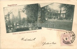 T2/T3 1899 Nagybánya, Széchenyi Liget, Vendéglő / Park, Restaurant (EK) - Non Classés