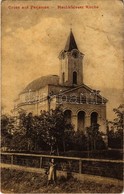 T3 1917 Perjámos, Periam; Haulikfalvai Templom. W. L. 1324. / Haulikfalvaer Kirche / Church In Haulic (fa) - Sin Clasificación