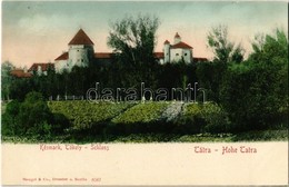 ** T1/T2 Késmárk, Kezmarok; Thököly Vár, Kastély / Schloss / Castle - Unclassified