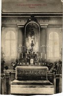 * T4 Nyitra, Nitra; A Püspöki Menház Kápolnájának Oltára / Bishop's Chapel, Interior, Altar (vágott / Cut) - Sin Clasificación